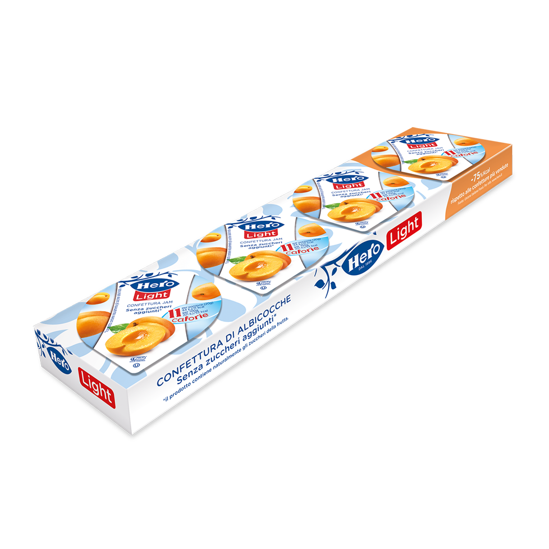 Confettura Light di Albicocche in Porzioni