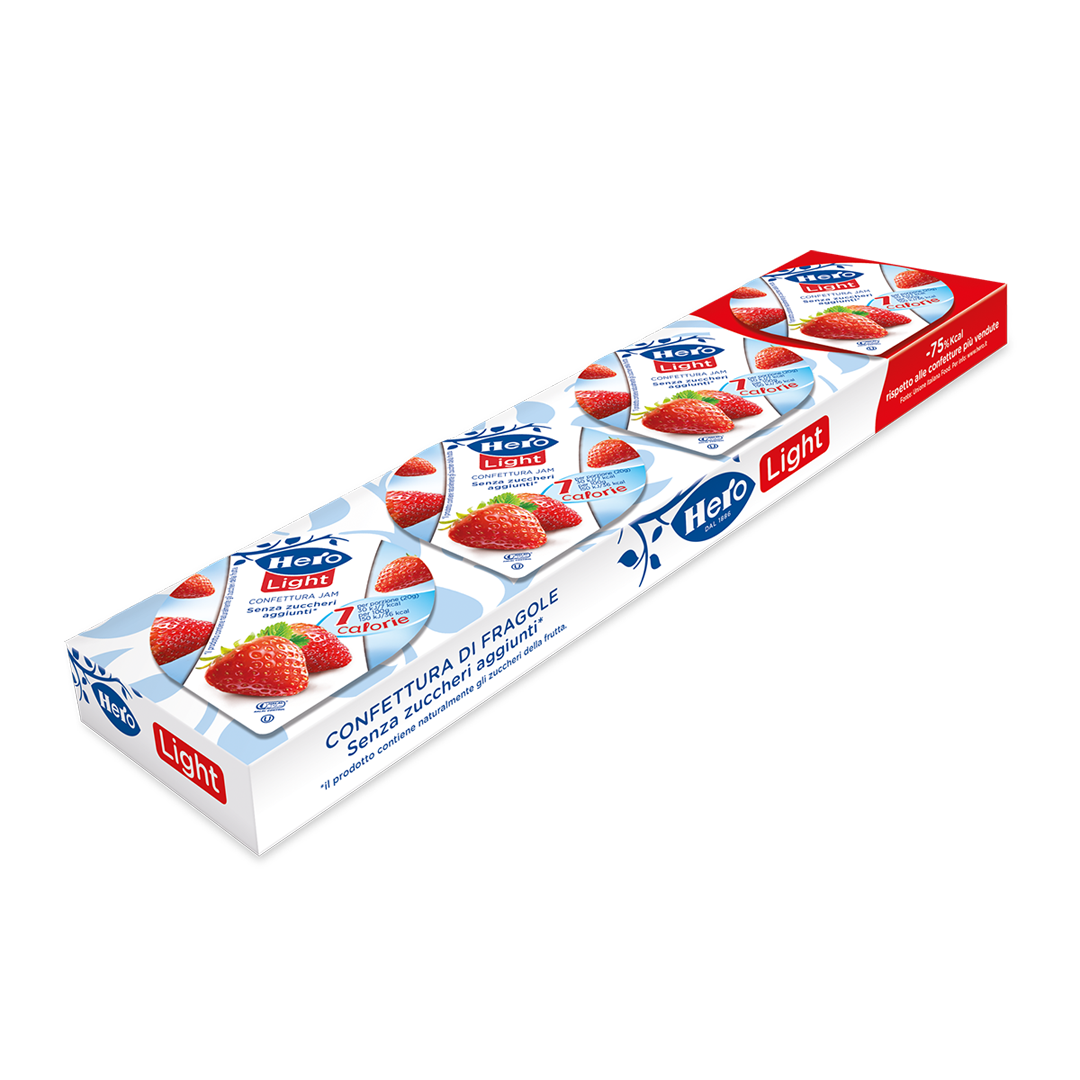 Confettura Light di Fragole in Porzioni
