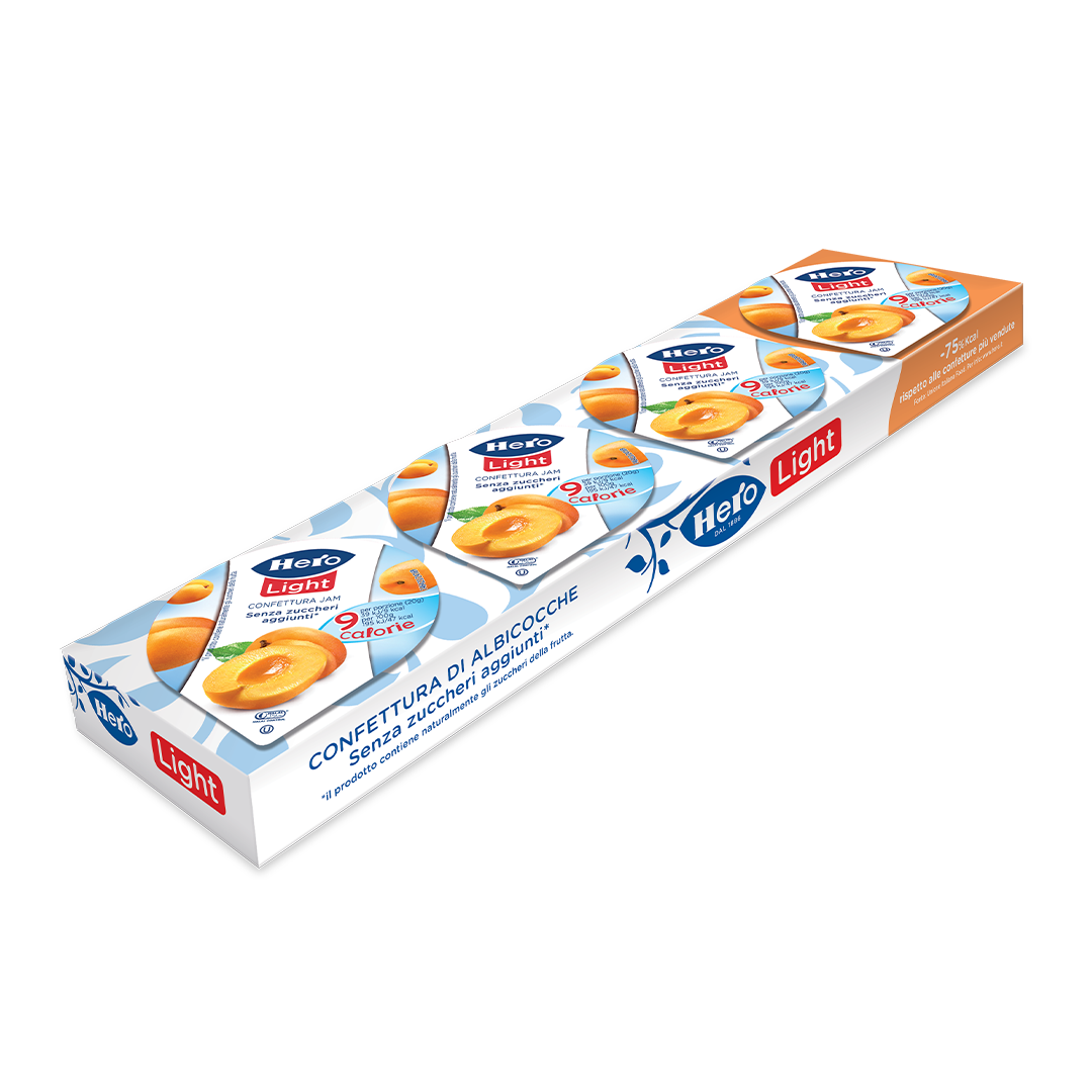 Confettura Light di Albicocche in Porzioni