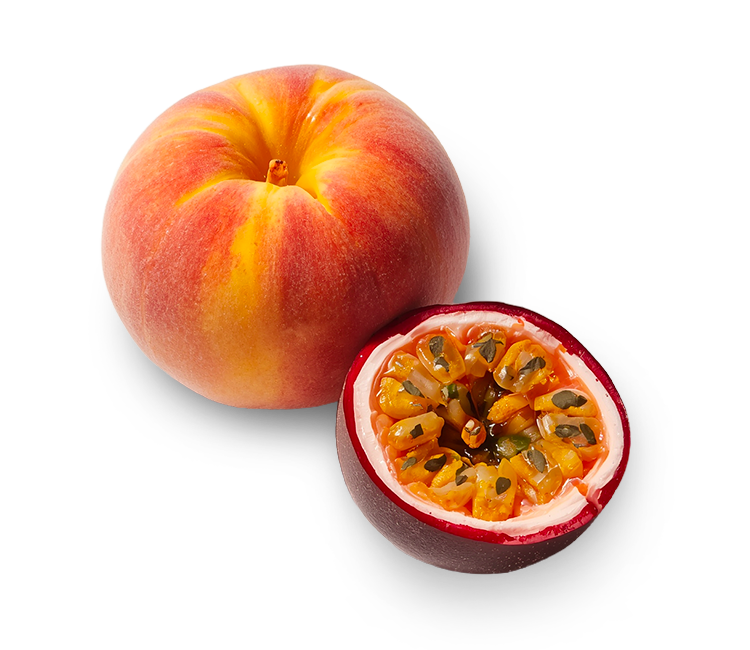 pesca e passion fruit