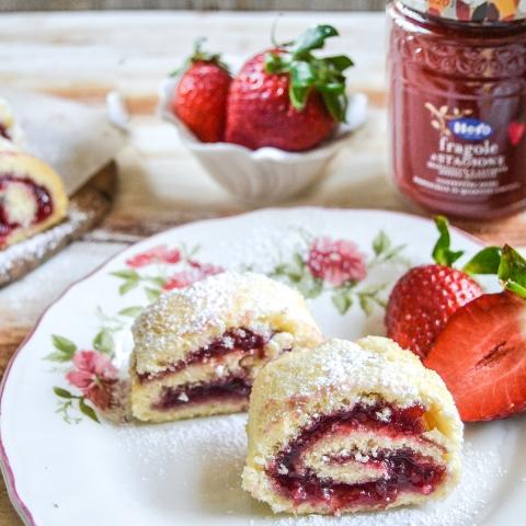 Rotolo con confettura Hero Fragole di Stagione